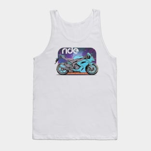 Ride zx-6r 2013 cyber Tank Top